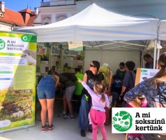 A mi sokszínű kertünk programunkkal is ismerkedhettek a Magyar Nemzeti Parkok Hetén! 