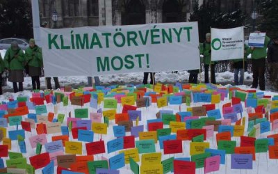 Óriási civil összefogás a magyar klímatörvény parlamenti vitája érdekében