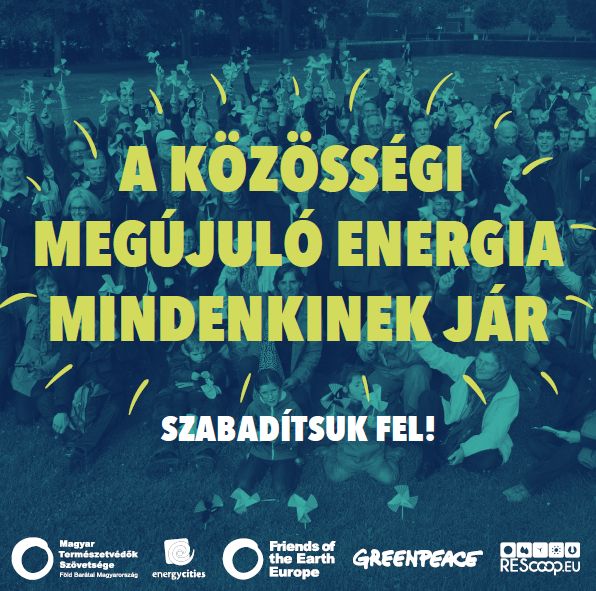 A közösségi megújuló energia mindenkinek jár - Szabadítsuk fel!